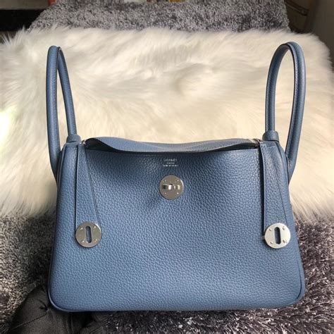 hermes lindy blue agate|hermes lindy handbags.